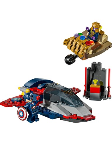 GIOCATTOLO PUBBLICIZZATO: vendita online LEGO 76319 Marvel Captain America Contro Thanos in offerta