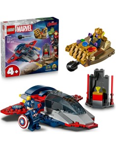 GIOCATTOLO PUBBLICIZZATO: vendita online LEGO 76319 Marvel Captain America Contro Thanos in offerta