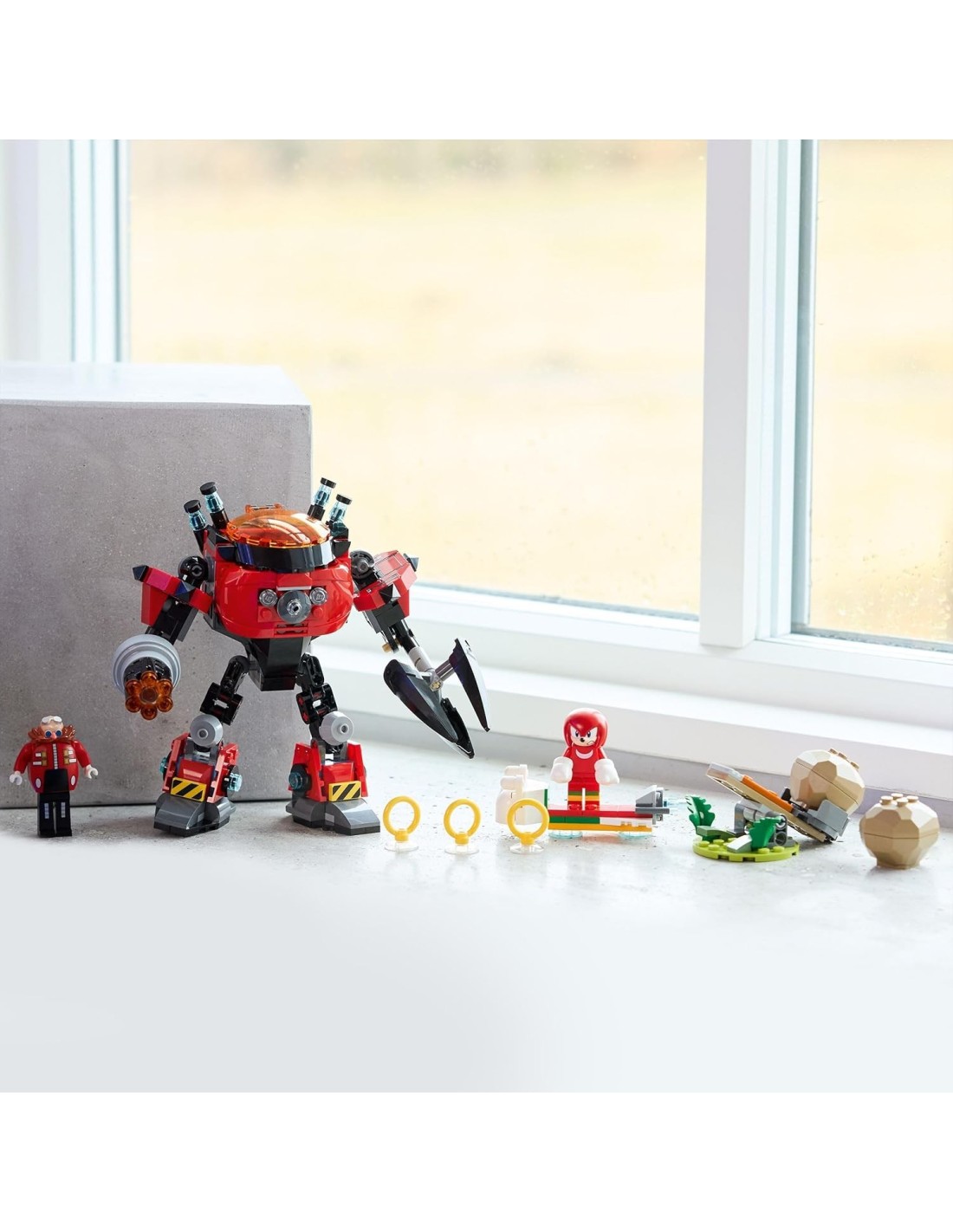 GIOCATTOLO PUBBLICIZZATO: vendita online LEGO 77005 Sonic – Knuckles vs. il Mech Egg Crusher del Dr. Eggman in offerta