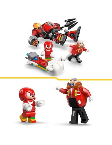 GIOCATTOLO PUBBLICIZZATO: vendita online LEGO 77005 Sonic – Knuckles vs. il Mech Egg Crusher del Dr. Eggman in offerta