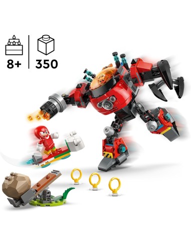 GIOCATTOLO PUBBLICIZZATO: vendita online LEGO 77005 Sonic – Knuckles vs. il Mech Egg Crusher del Dr. Eggman in offerta