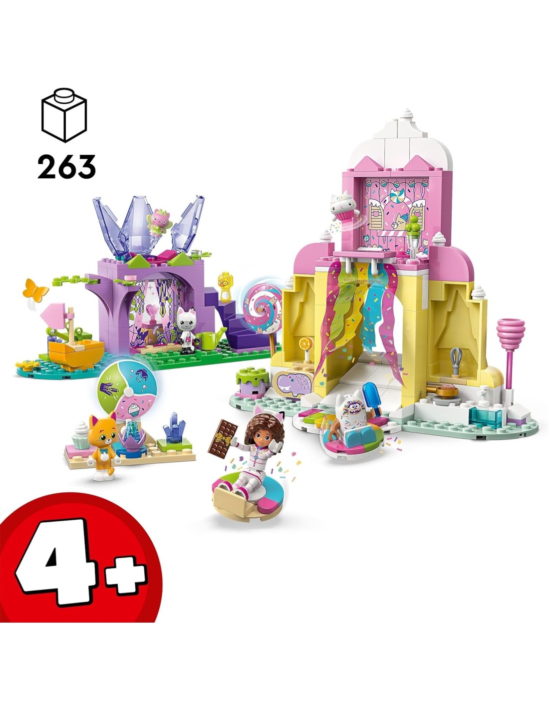 GIOCATTOLO PUBBLICIZZATO: vendita online LEGO 11205 Gabby's Dollhouse Dolce Montagna e Giardino di Gattina Fatina in offerta