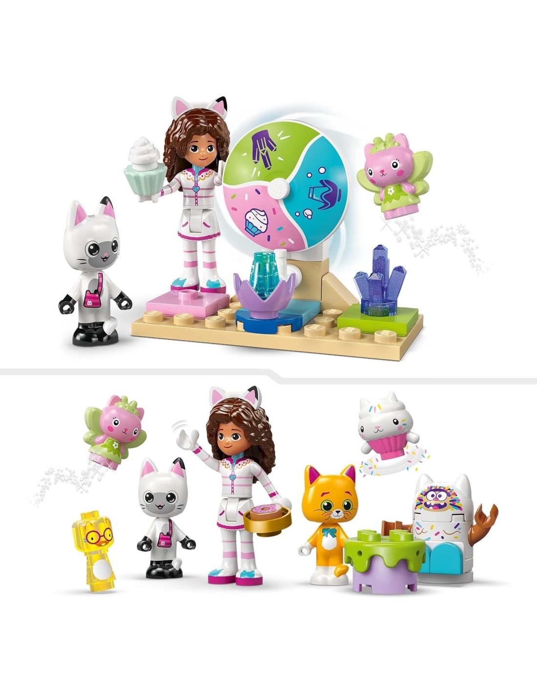 GIOCATTOLO PUBBLICIZZATO: vendita online LEGO 11205 Gabby's Dollhouse Dolce Montagna e Giardino di Gattina Fatina in offerta