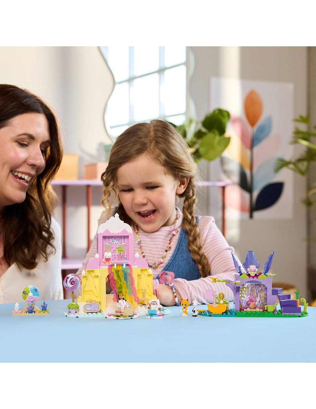 GIOCATTOLO PUBBLICIZZATO: vendita online LEGO 11205 Gabby's Dollhouse Dolce Montagna e Giardino di Gattina Fatina in offerta