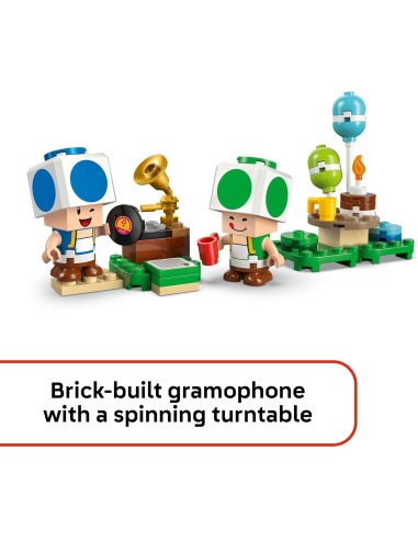 GIOCATTOLO PUBBLICIZZATO: vendita online LEGO 72041 Super Mario Festa a Casa di Toad in offerta
