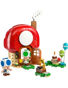 GIOCATTOLO PUBBLICIZZATO: vendita online LEGO 72041 Super Mario Festa a Casa di Toad in offerta 2