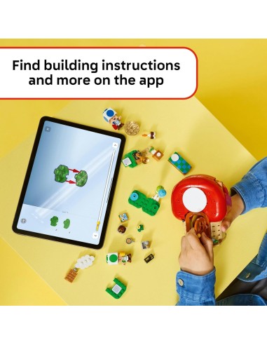 GIOCATTOLO PUBBLICIZZATO: vendita online LEGO 72041 Super Mario Festa a Casa di Toad in offerta