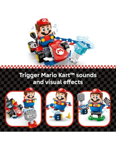 GIOCATTOLO PUBBLICIZZATO: vendita online LEGO Super Mario Mario Kart Mario Interattivo e Kart Standard in offerta