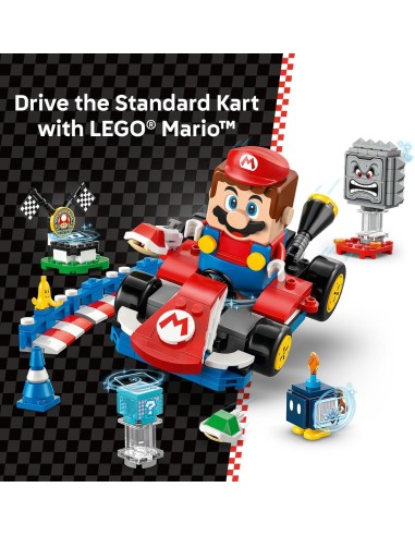 GIOCATTOLO PUBBLICIZZATO: vendita online LEGO Super Mario Mario Kart Mario Interattivo e Kart Standard in offerta