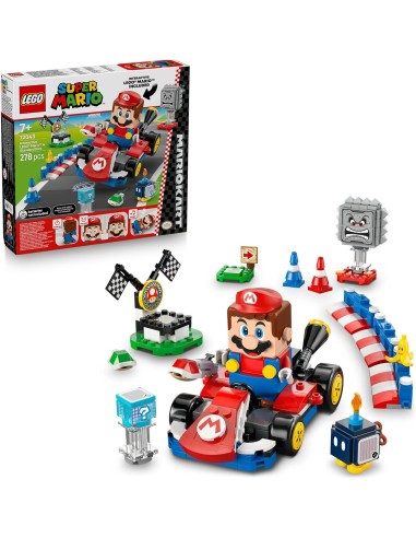 GIOCATTOLO PUBBLICIZZATO: vendita online LEGO Super Mario Mario Kart Mario Interattivo e Kart Standard in offerta