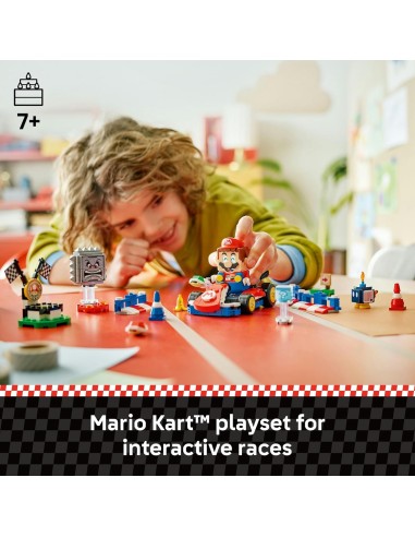 GIOCATTOLO PUBBLICIZZATO: vendita online LEGO Super Mario Mario Kart Mario Interattivo e Kart Standard in offerta