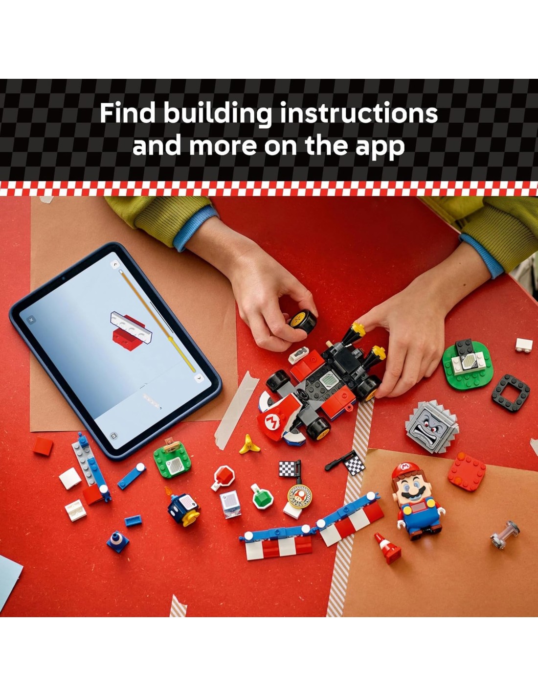 GIOCATTOLO PUBBLICIZZATO: vendita online LEGO Super Mario Mario Kart Mario Interattivo e Kart Standard in offerta
