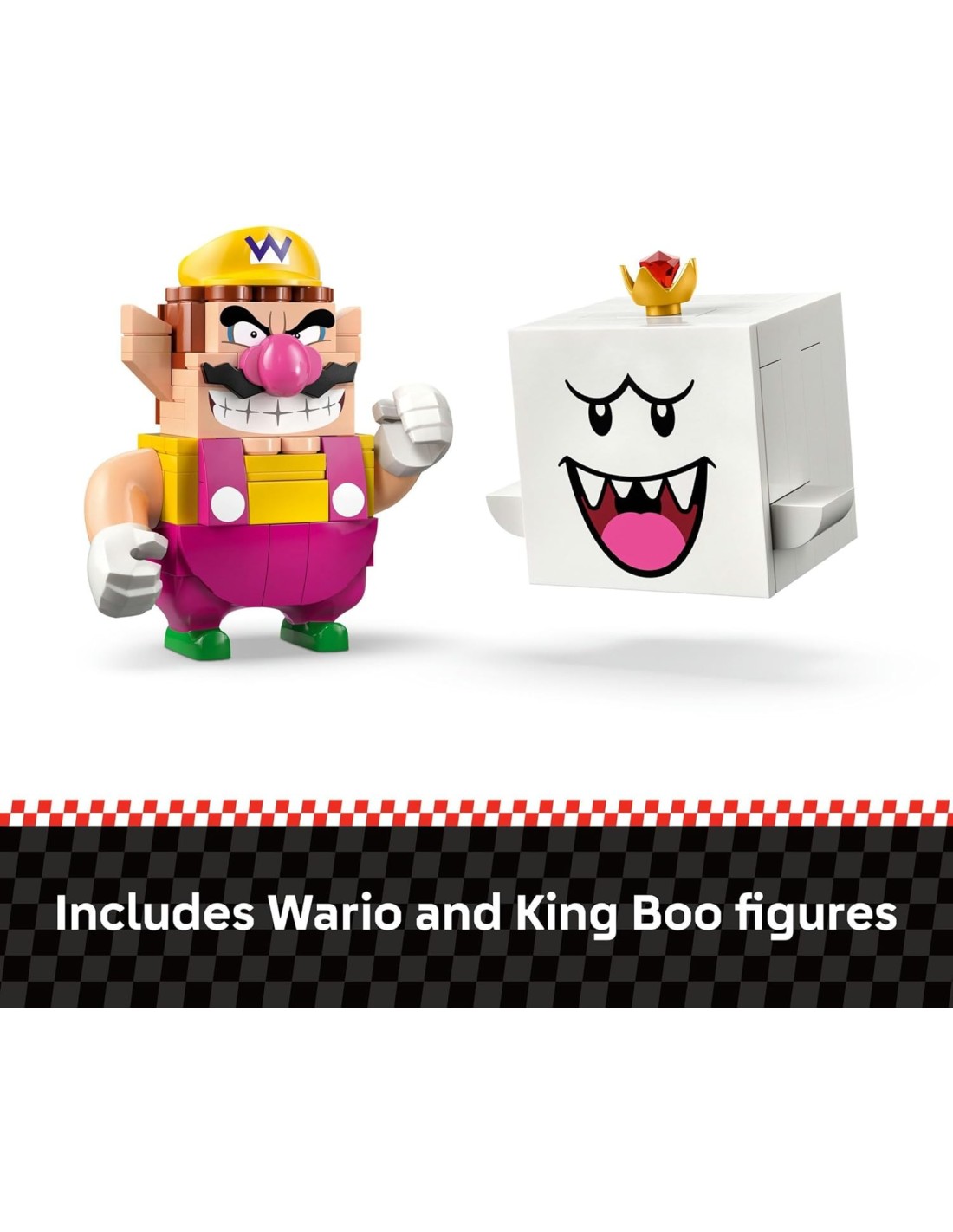 GIOCATTOLO PUBBLICIZZATO: vendita online LEGO 72038 Super Mario Mario Kart – Wario e Re Boo in offerta