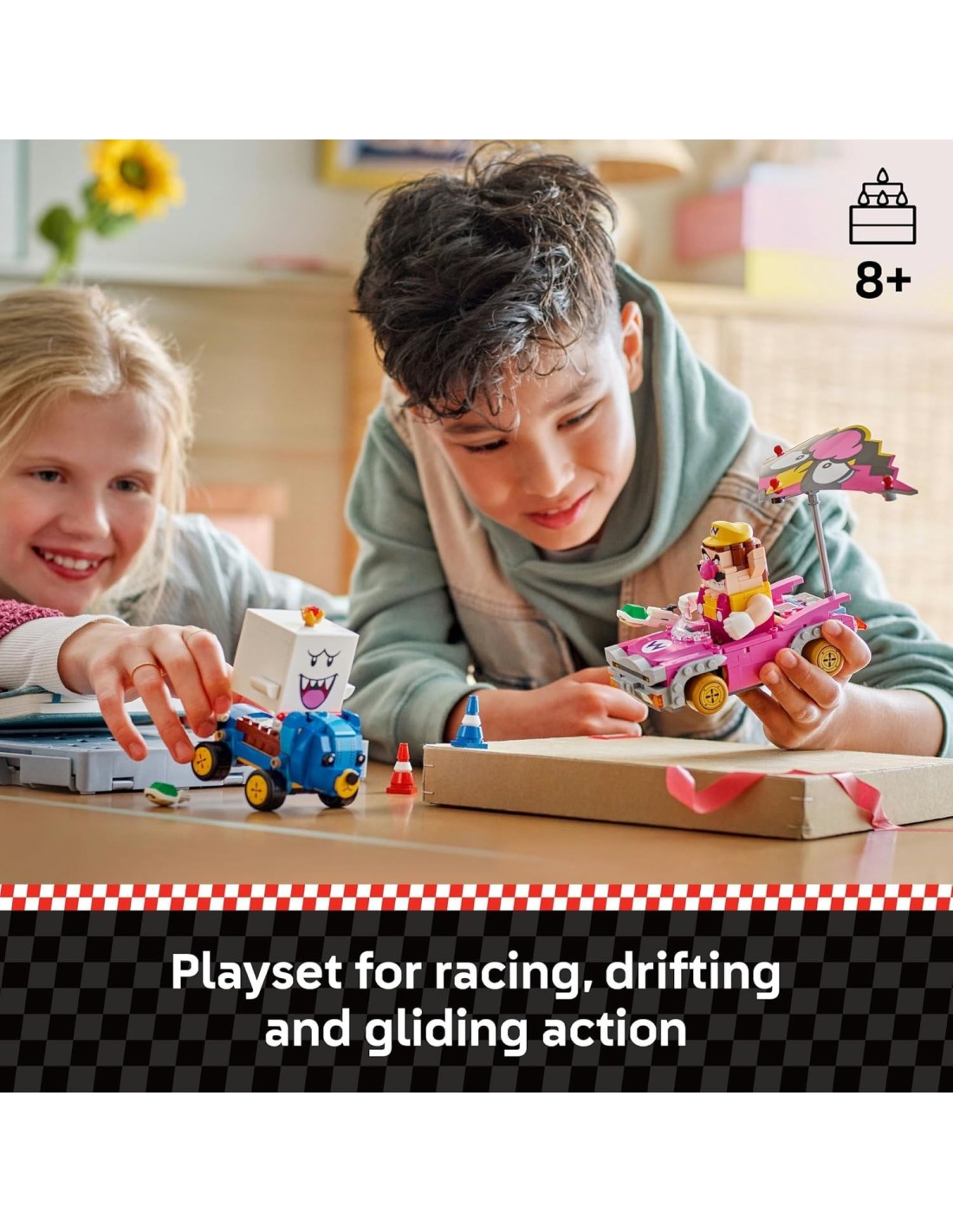 GIOCATTOLO PUBBLICIZZATO: vendita online LEGO 72038 Super Mario Mario Kart – Wario e Re Boo in offerta