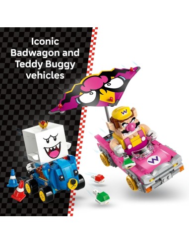 GIOCATTOLO PUBBLICIZZATO: vendita online LEGO 72038 Super Mario Mario Kart – Wario e Re Boo in offerta