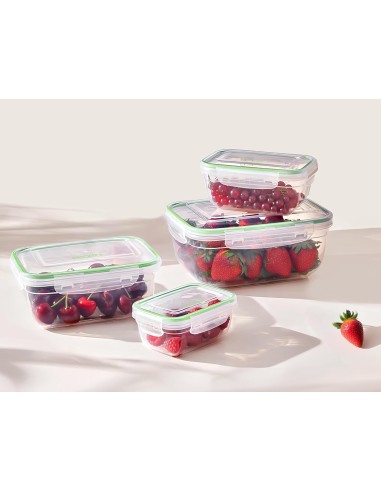 THERMOS E PORTAVIVANDE: vendita online Set 3 Contenitori Rettangolari Pedrini 400/800/1400ML in offerta