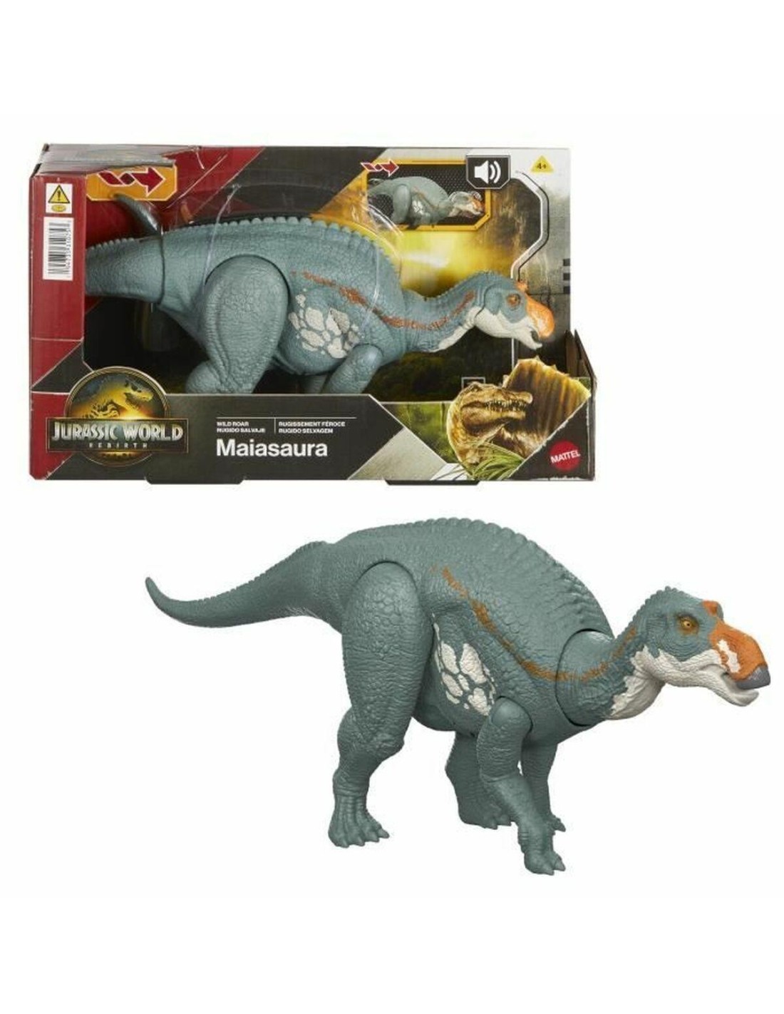 Utahraptor Ruggito Selvaggio Jurassic World Mattel | shopincasa.it