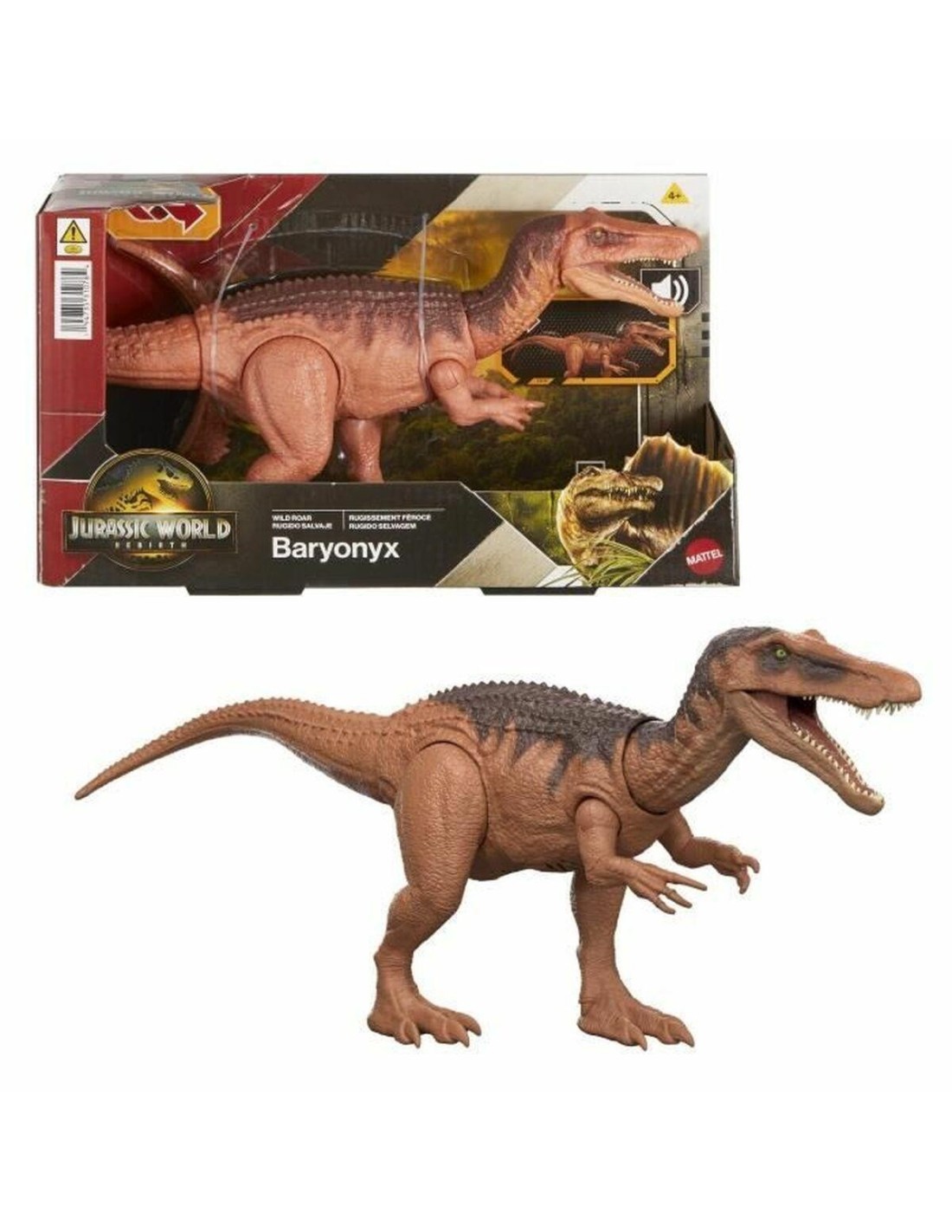 Utahraptor Ruggito Selvaggio Jurassic World Mattel | shopincasa.it