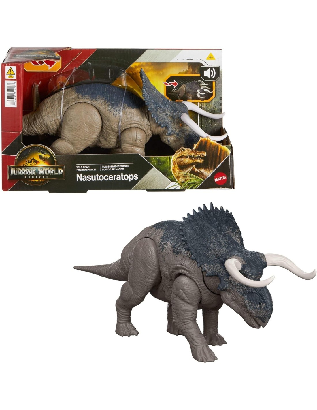 Utahraptor Ruggito Selvaggio Jurassic World Mattel | shopincasa.it