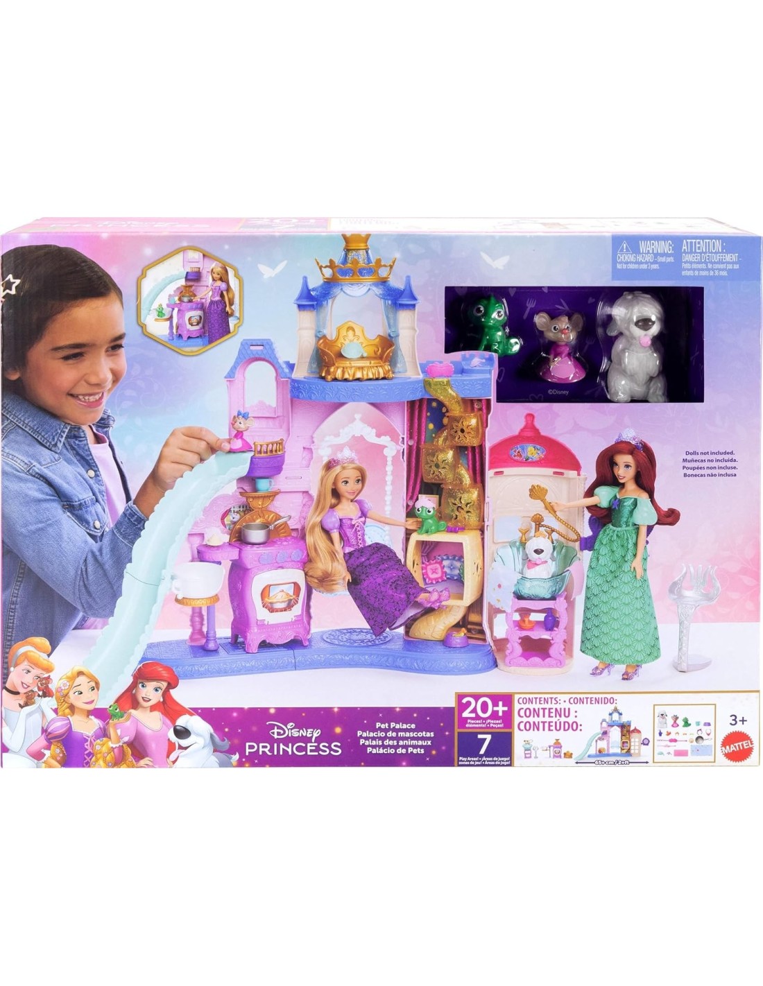 Palazzo dei Cuccioli Disney Princess Mattel JBF96 | shopincasa.it