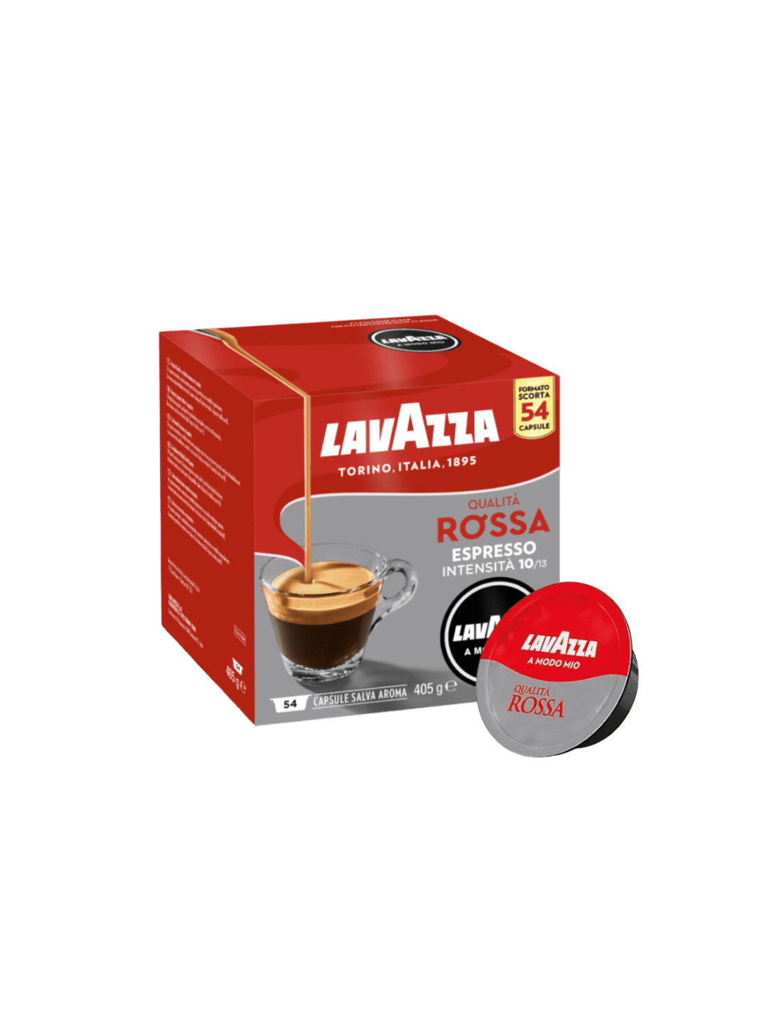 54 Capsule Lavazza Qualità Rossa A Modo Mio | Shopincasa.it