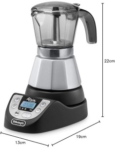 De'Longhi Alicia PLUS EMKP42.B Moka Elettrica 2-4 Tazze | Shopincasa.it