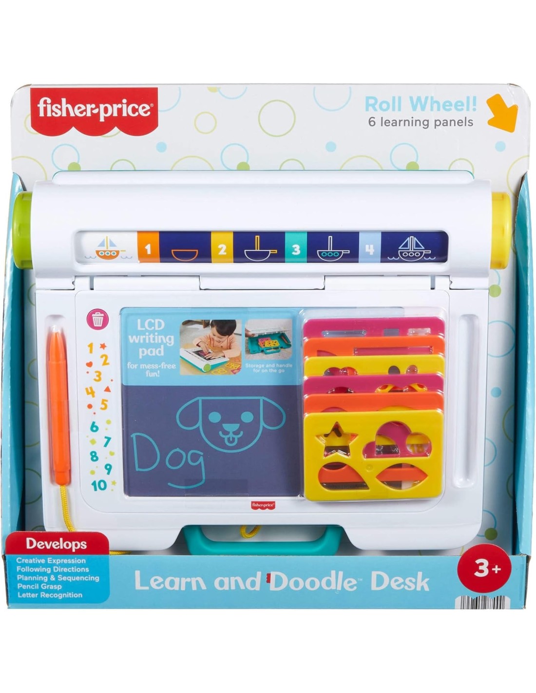 Tablet LCD Fisher-Price Impara e Scarabocchia per bambini | shopincasa.it