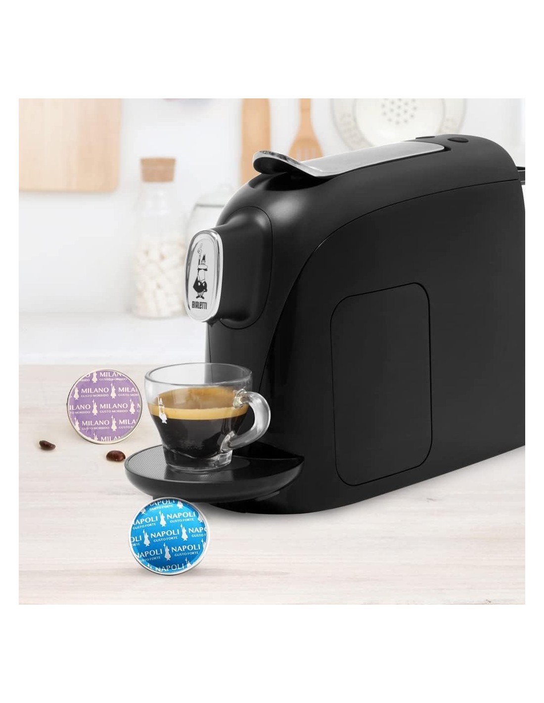 Bialetti Mignon Macchina Espresso Capsule Originali Nero | Shopincasa.it