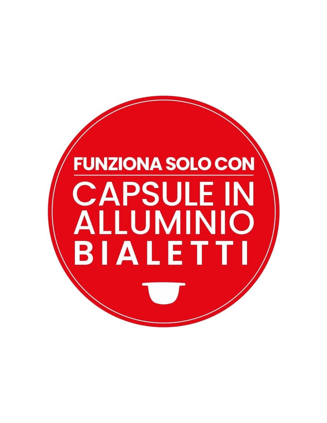 Bialetti Mignon Macchina Espresso Capsule Originali Nero | Shopincasa.it