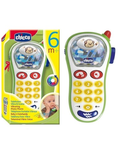 GIOCATTOLO PUBBLICIZZATO: vendita online GIOCO TELEFONINO VIBRA E SCATTA PNT CHICCO in offerta