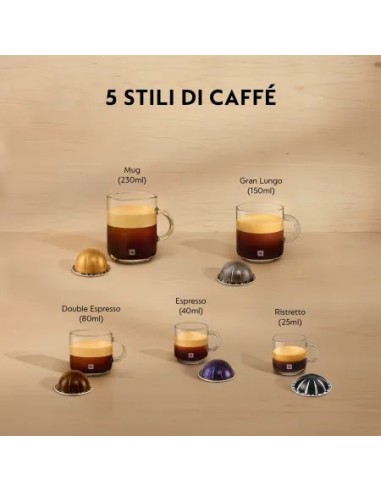 Krups Vertuo Pop XN9205 Nespresso – Macchina Caffè Capsule Rossa | Shopincasa