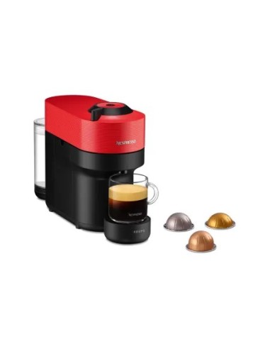 Krups Vertuo Pop XN9205 Nespresso – Macchina Caffè Capsule Rossa | Shopincasa