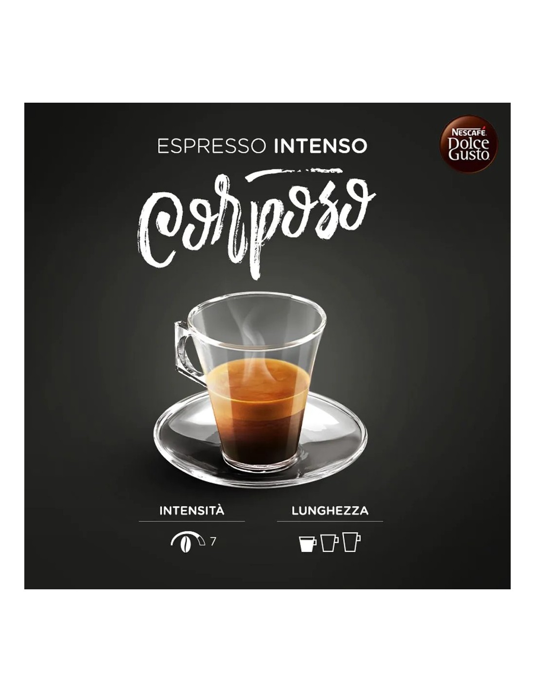 NESCAFÉ DOLCE GUSTO Espresso Intenso – 30 Capsule (210g) | Shopincasa