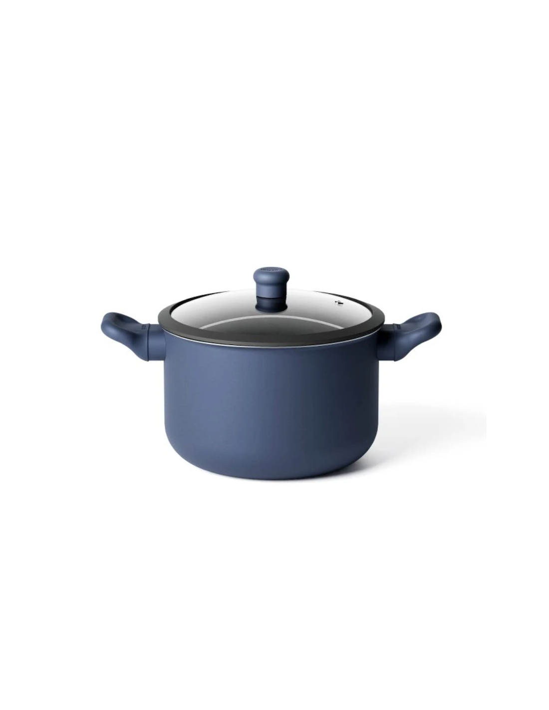 COOK COLOR CUOCIPASTA 22CM BLU C/COPERCHIO VETRO