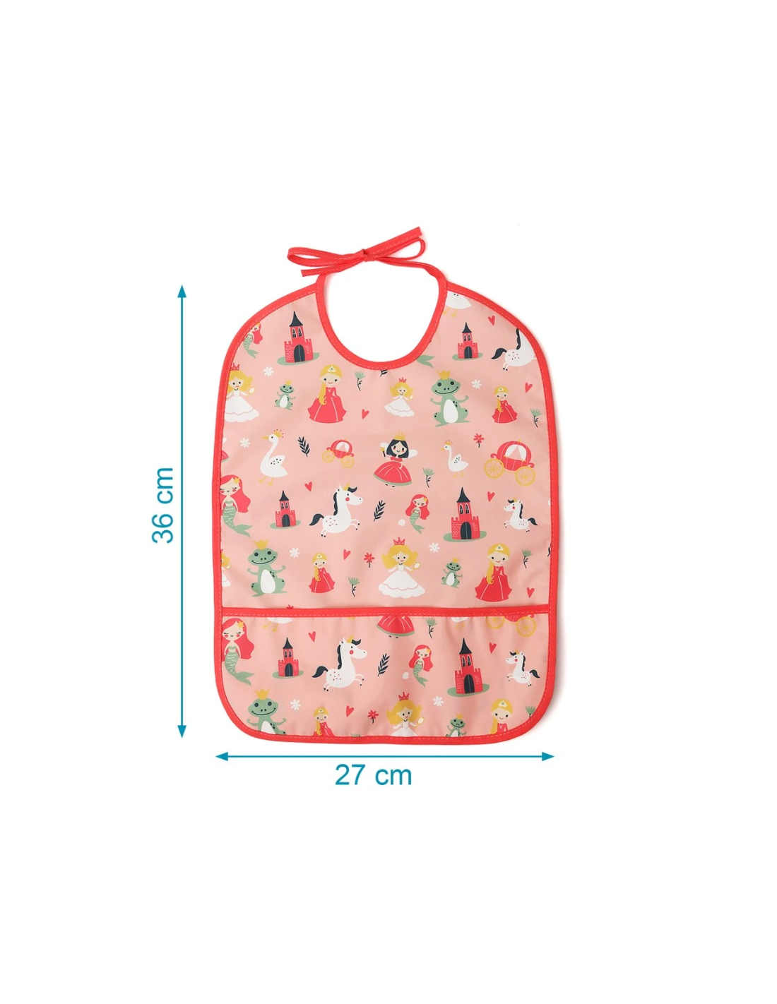 Bavaglino impermeabile rosa per bambini - shopincasa.it