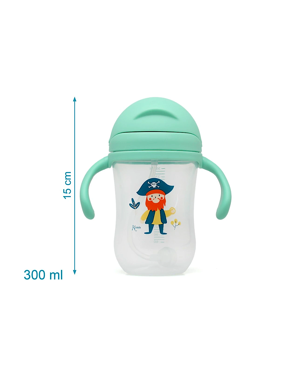 KK 05402 TAZZA 300ML VERDE