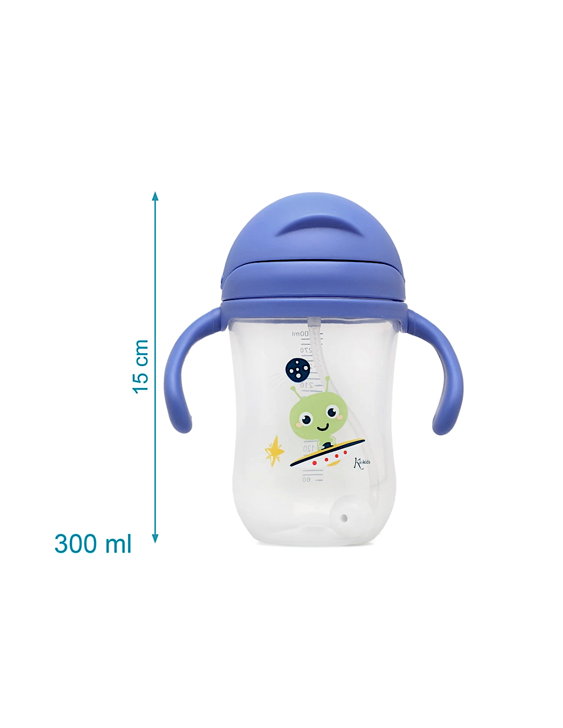 KK 05401 TAZZA 300ML AZZURRA
