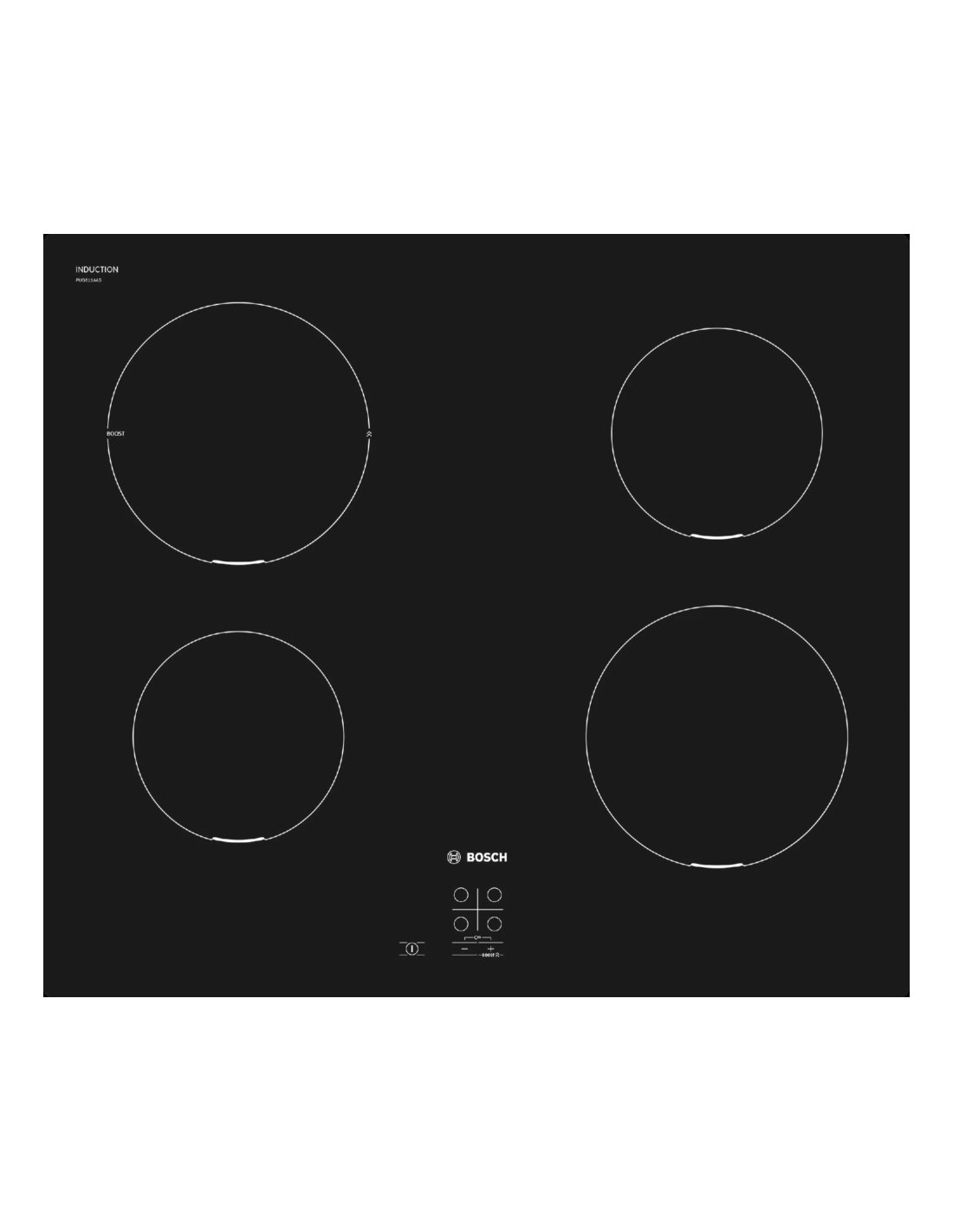 PIANO INDUZIONE PUG611AA5E 4ZO          NE TOUCH VETROC. BOSCH
