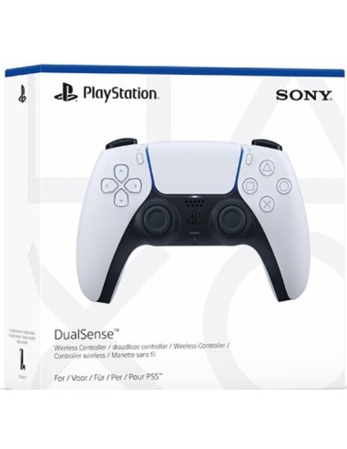 CONTROLLER PS5 DUALSENSE WHITE          1000040184 SONY