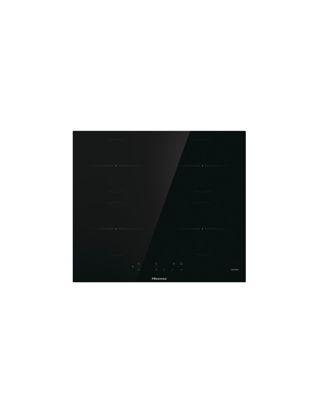 PIANO INDUZIONE HI6401BSCE 4Z.60CM BRIDGE HISENSE