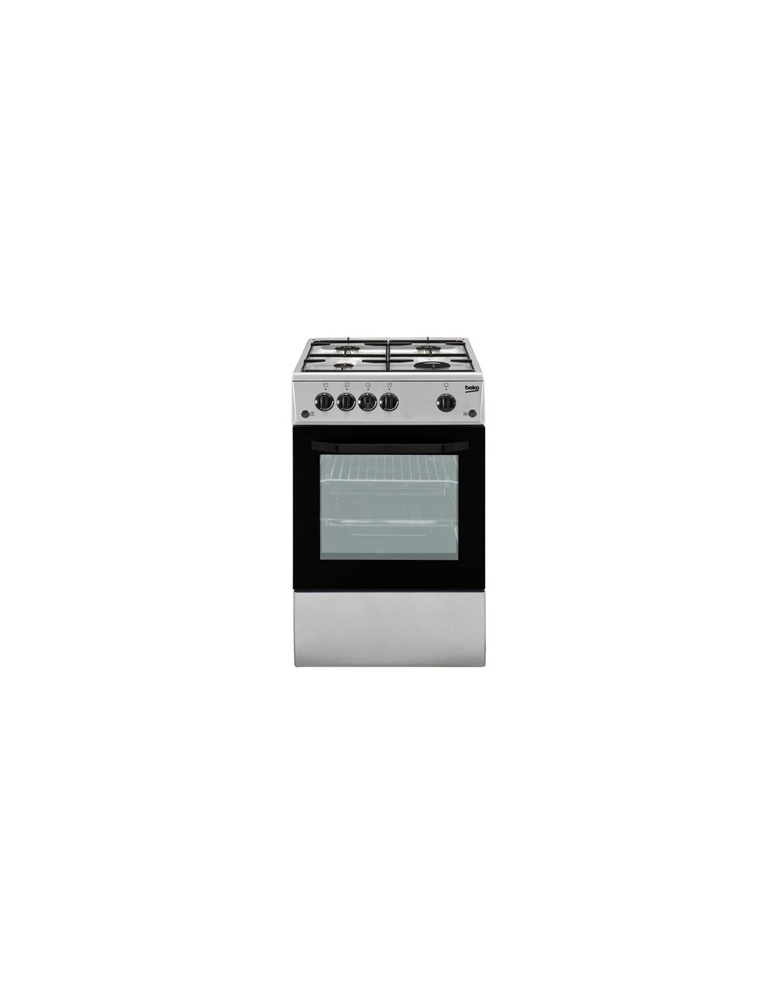 CUCINA CSS42014FS 4F/GAS F/ELETT.50CM SILVER BEKO