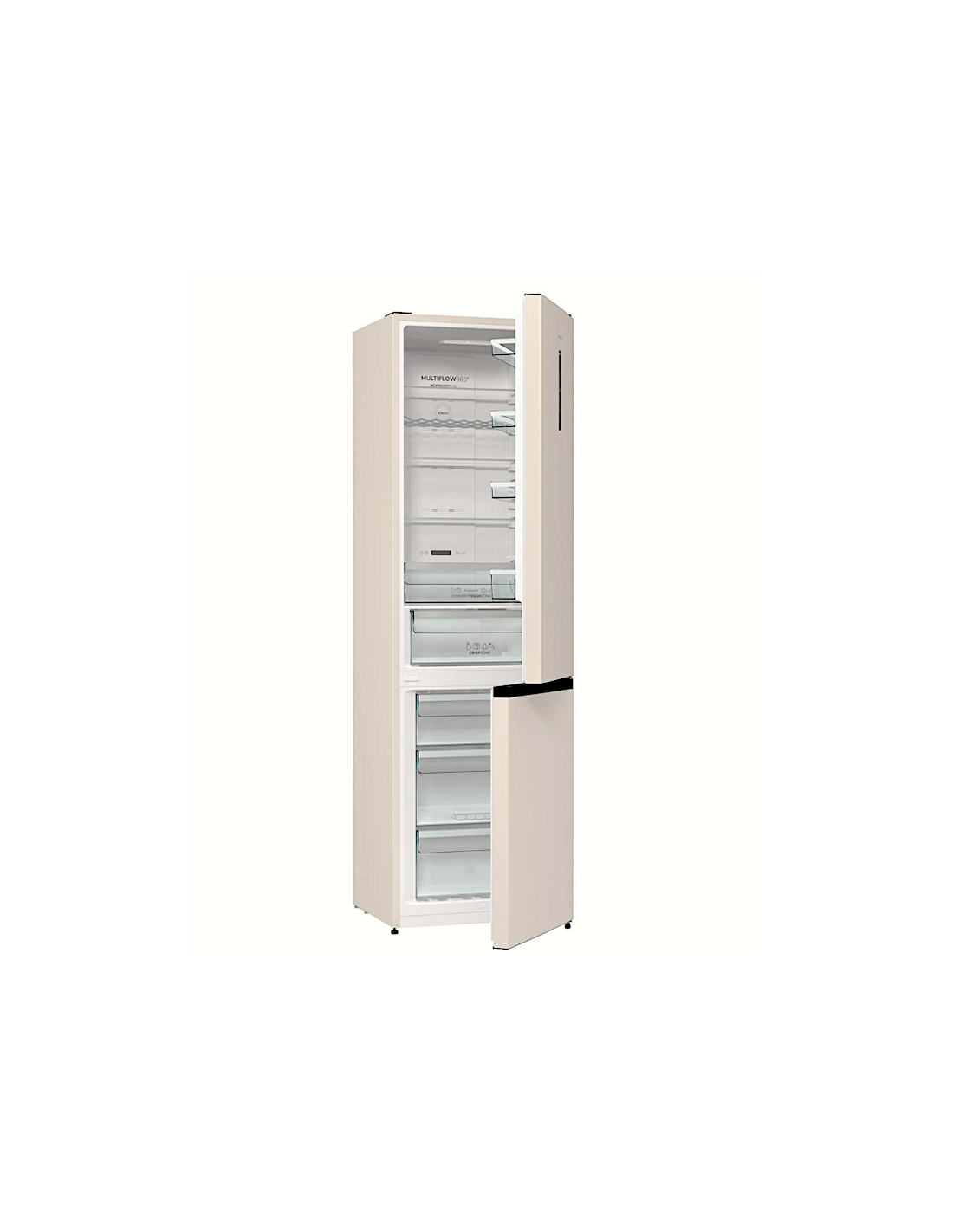 COMBINATO RB434N4CRE 331LT NO FROST HISENSE CREMA