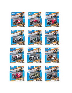 MOTO STRADALE 31300 1:18 ASSORTITO