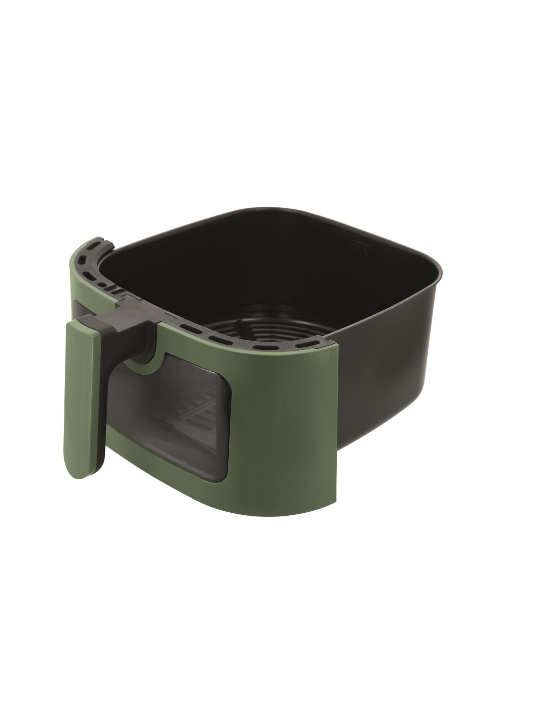 FRIGGITRICI: vendita online Friggitrice ad Aria, Iridea Verde, 8 Litri, Doppia Resistenza, 2000W, Display Digitale in offerta