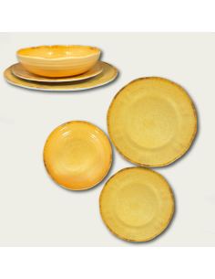PIATTO FRUTTA 22CM MELAMINA YELLOW PEPPER