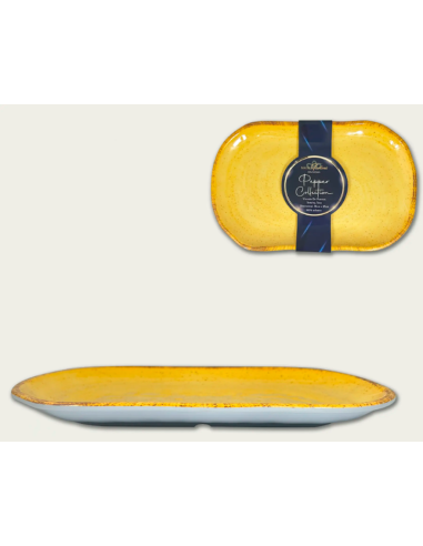 VASSOIO 30X20X3 MELAMINA YELLOW PEPPER