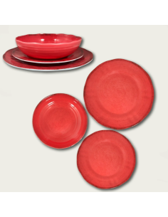 PIATTO FRUTTA 22CM MELAMINA RED PEPPER