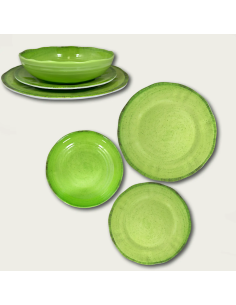 PIATTO PIANO 28CM MELAMINA GREEN PEPPER