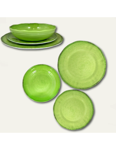 PIATTO FONDO 20CM MELAMINA GREEN PEPPER
