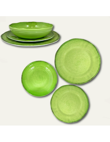 PIATTO FONDO 20CM MELAMINA GREEN PEPPER